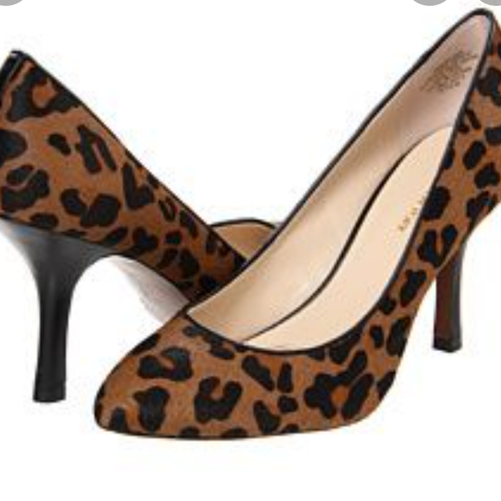 Jones New York Harlem Leopard Haircalf 10 M Pump